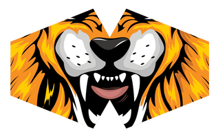 Masques Personnalisés en Tissu Adulte - Tigre