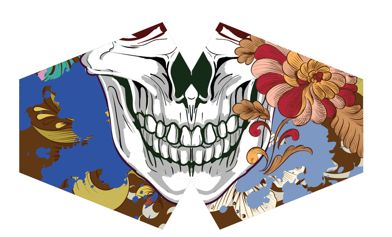 Masques Personnalisés en Tissu Adulte - Calavera