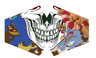 Masques Personnalisés en Tissu Adulte - Calavera