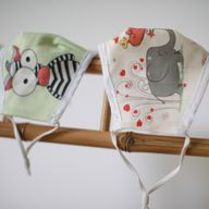 Masques Personnalisés en Tissu Adulte - Éléphants