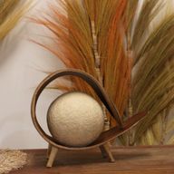 Lampe Naturelle en Noix de Coco - Boucle naturelle