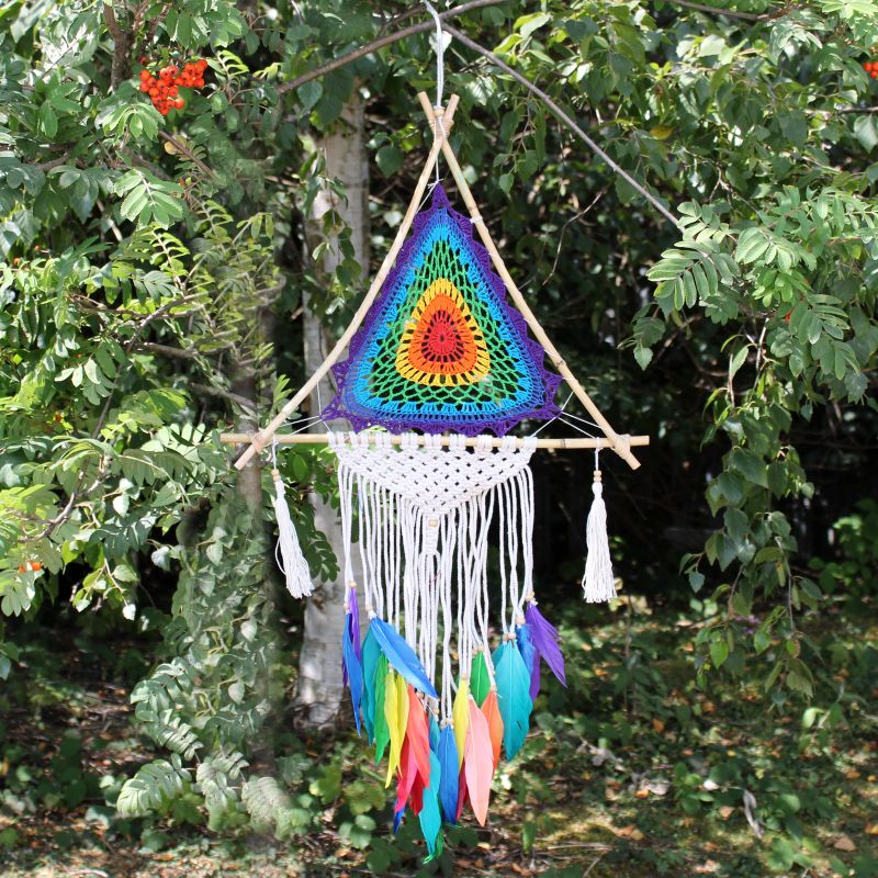 Attrape Rêve de Bali - Gde Pyramide Multi
