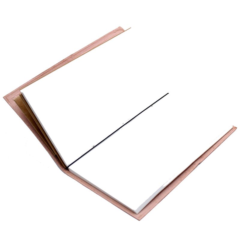 Carnet en Cuir - Liste d'objectifs - Marron