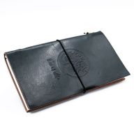 Carnet en Cuir - Arbre de Vie - Vert