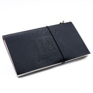 Carnet en Cuir - Mon livres d'incantations - Noir