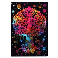 Dessus Lit/Tenture Double - Arbre Bodhi