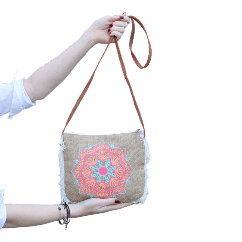 Sac à Franges Imprimé - Éléphant