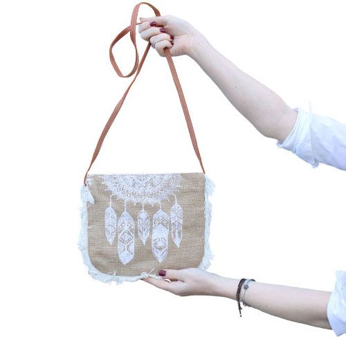 Sac à Franges Imprimé - Attrape-rêve