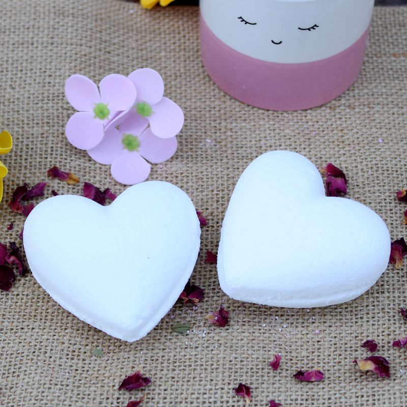 Cœur de Bain Effervescent 70g - Coconut