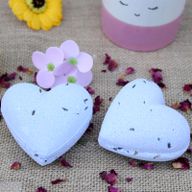 Cœur de Bain Effervescent 70g - French Lavender