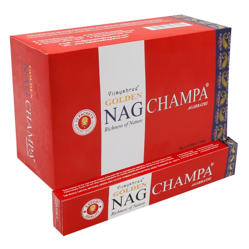 15g Golden Nag - Champa Encens