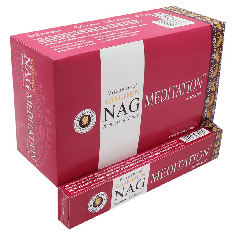15g Golden Nag - Meditation Encens