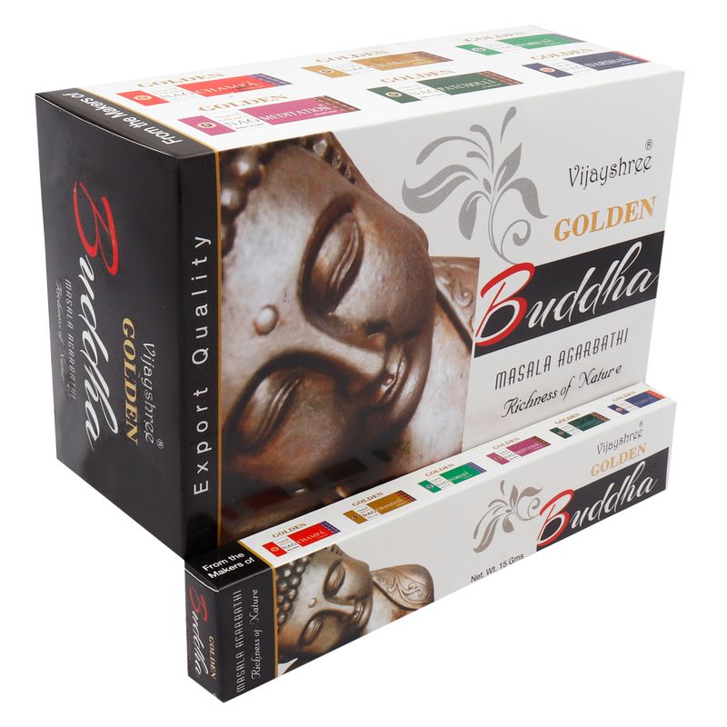 15g Golden Buddha Encens