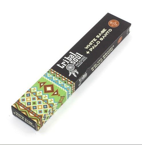 Encens âme tribale - Sauge Blanche + Palo Santo