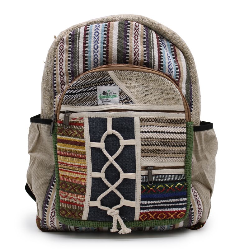 Grand  Sac à Dos - Corde & Poches