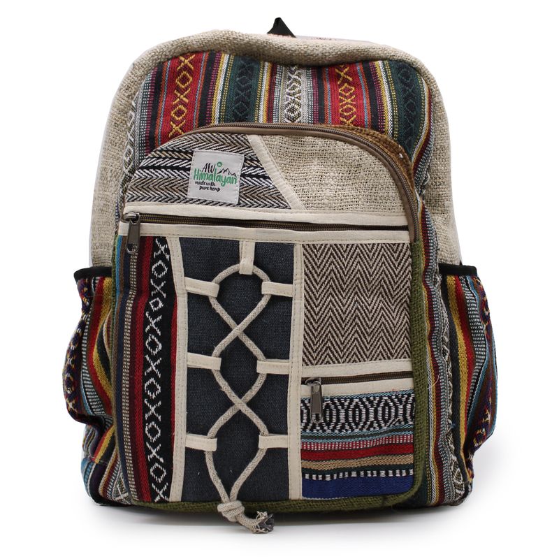Grand  Sac à Dos - Corde & Poches