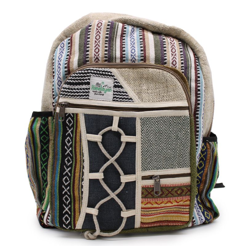 Grand  Sac à Dos - Corde & Poches