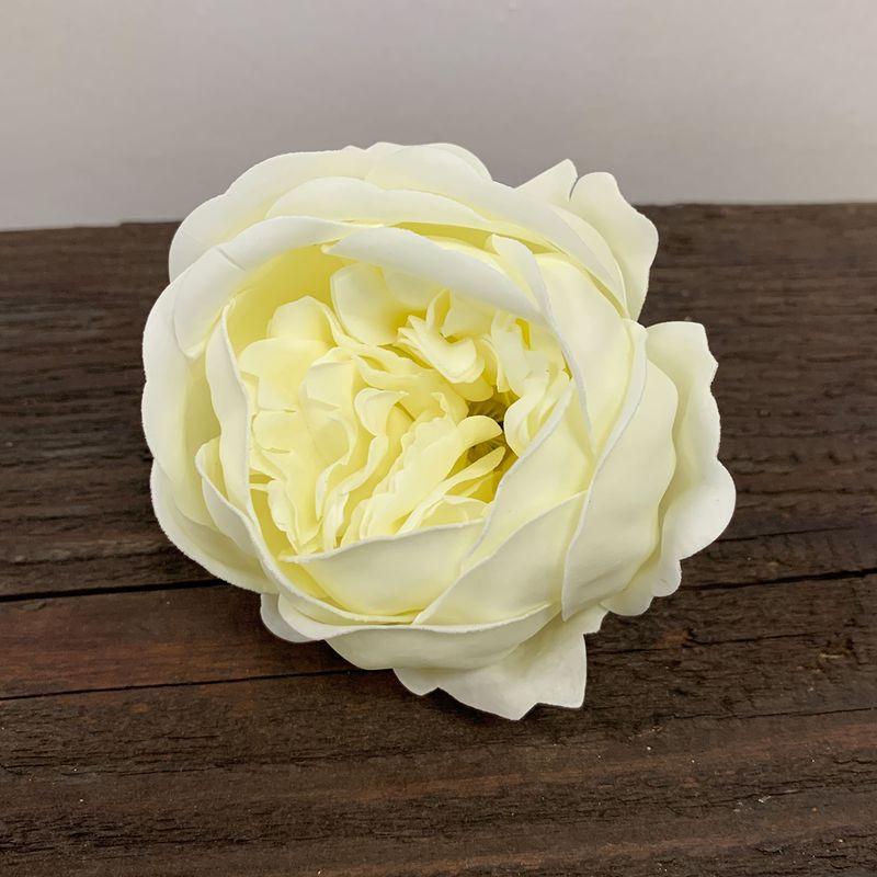 Fleurs de Savon pour Bouquet - Pivoine Large - Blanche