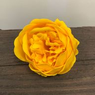 Fleurs de Savon pour Bouquet - Pivoine Large - Jaune