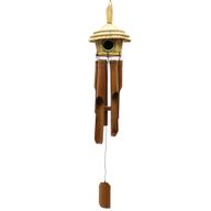 Mangeoire pour oiseaux - Rond avec carillons 45x17cm