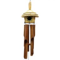 Mangeoire pour oiseaux - Rond avec carillons 45x17cm