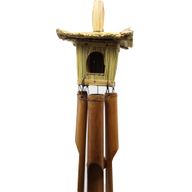 Mangeoire pour oiseaux - Carré avec carillons 49x15cm