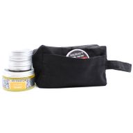 Trousse de Toilette Cotton Noir 10 oz - Classic Square