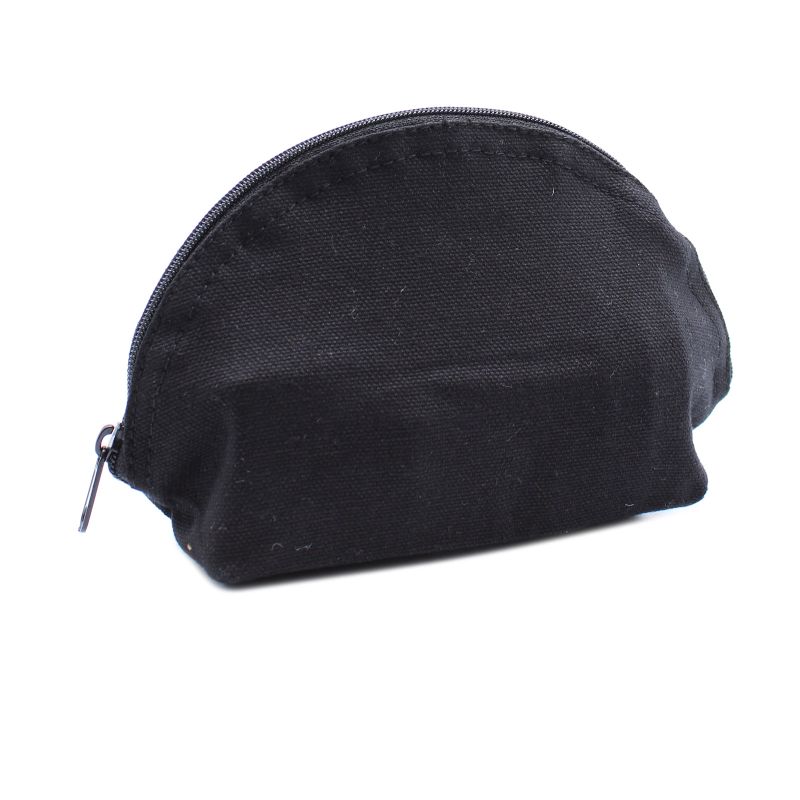 Trousse de Toilette Cotton Noir 10 oz - Moon Bag