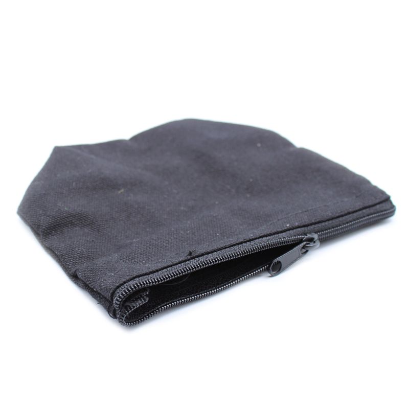 Trousse de Toilette Cotton Noir 10 oz - Moon Bag