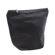 Trousse de Toilette Cotton Noir 10 oz - Medium Pouch