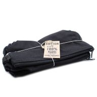 Trousse de Toilette Cotton Noir 10 oz - Hand Holder