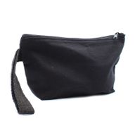 Trousse de Toilette Cotton Noir 10 oz - Hand Holder