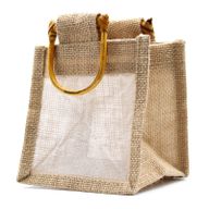 Paniers en Jute et Coton - 1 Fenêtre - Naturel