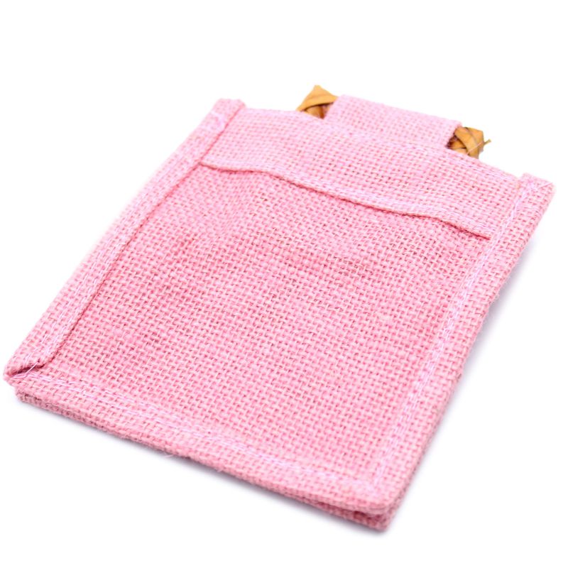 Paniers en Jute et Coton - 1 Fenêtre - Rose