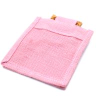 Paniers en Jute et Coton - 1 Fenêtre - Rose