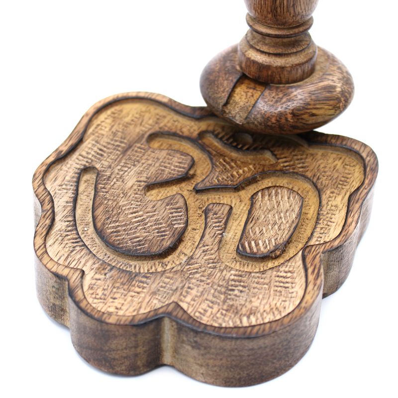 Petit Brûleur à reflux en bois de manguier - Ohm