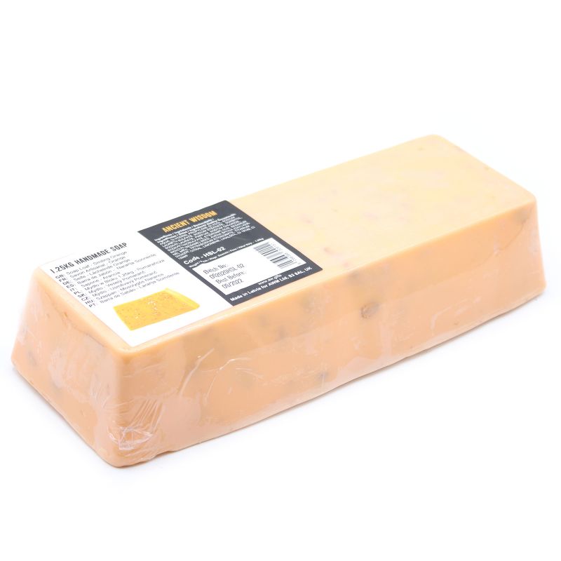 Pain de Savon Artisanal 1.25kg - Orange