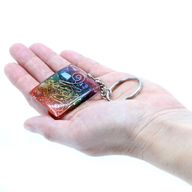 Porte-clés Orgonite - Cuivre et Chakra Protecteur de la maison