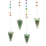 Pendule Orgonite de Puissance Chakra - Aventurine Verte