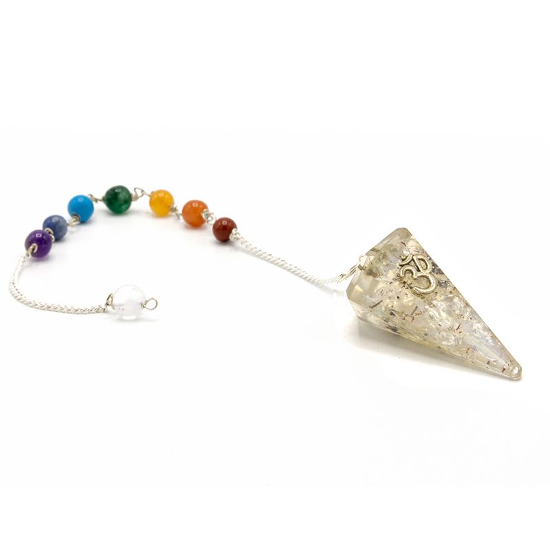 Pendule Orgonite de Puissance Chakra - Om