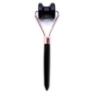 Rouleau de massage mâchoire en pierres précieuses - Obsidienne noir