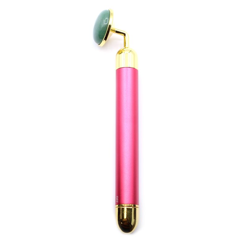 Tampon vibrant en pierres précieuses - Jade