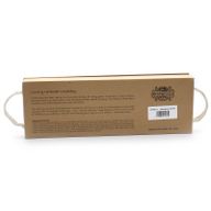 Sac de blé lavande de luxe dans une boîte cadeau - Girafe de Madagascar