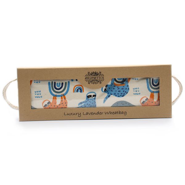 Sac de blé de luxe à la lavande dans une boîte cadeau - Paresseux