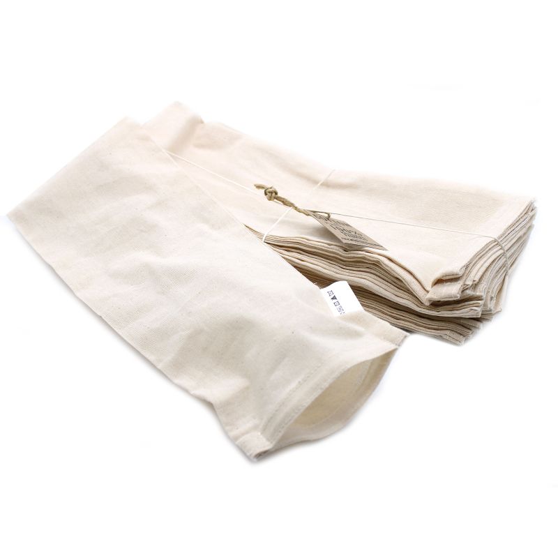 Sac de blé en coton naturel de 4 oz