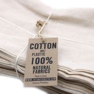 Sac de blé en coton naturel de 4 oz