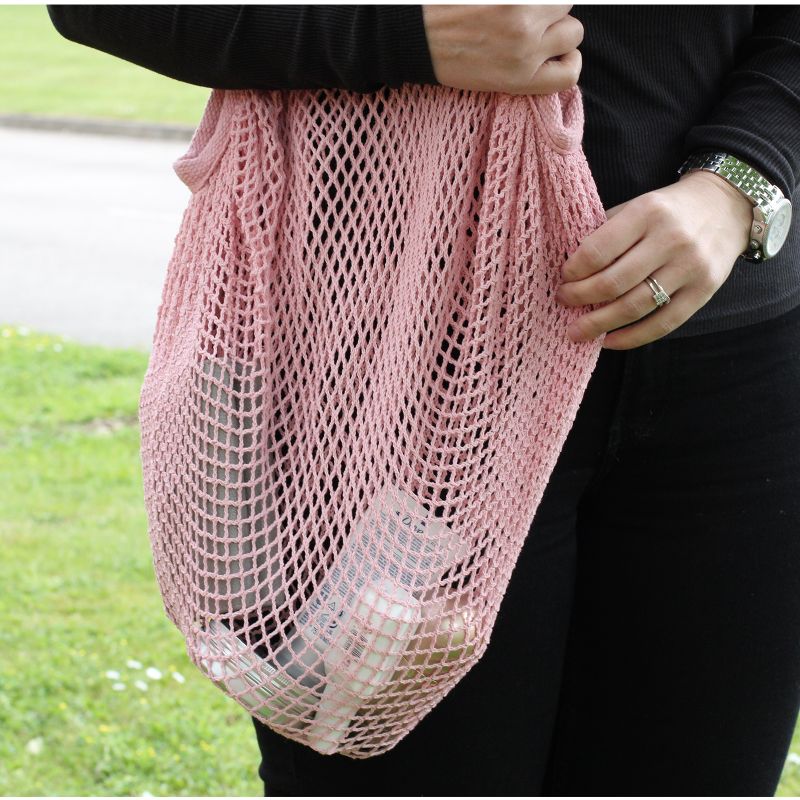 Sac filet pur coton - Naturel