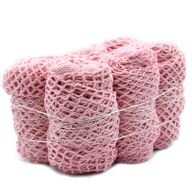 Sac filet pur coton - Rose