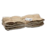 Sac filet pur jute doux et coton - Naturel