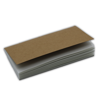 Carnets en cuir faits à la main - Remplissage de papier - respectueux de l'environnement (80 pages)